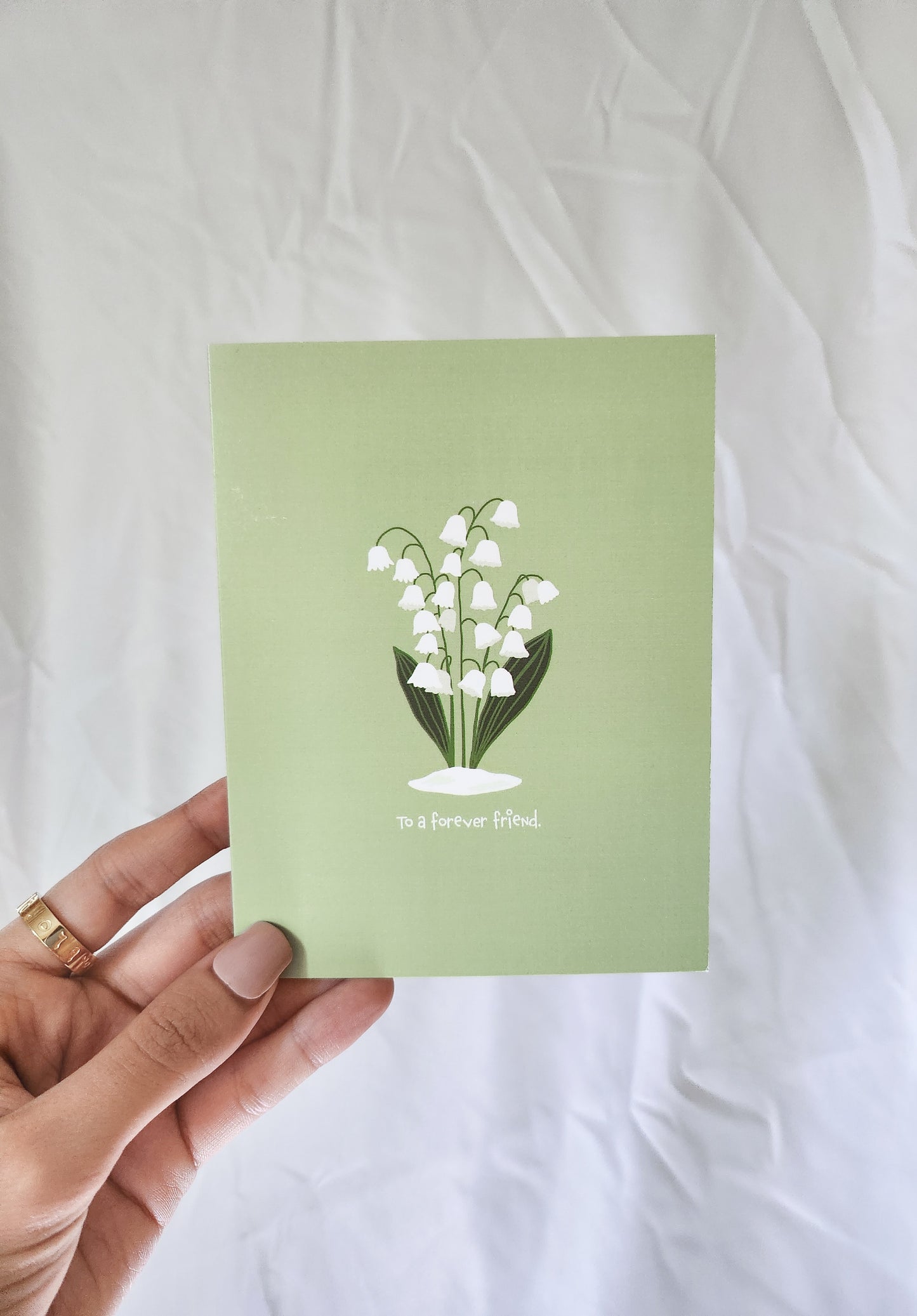 To a Forever Friend Greeting Card