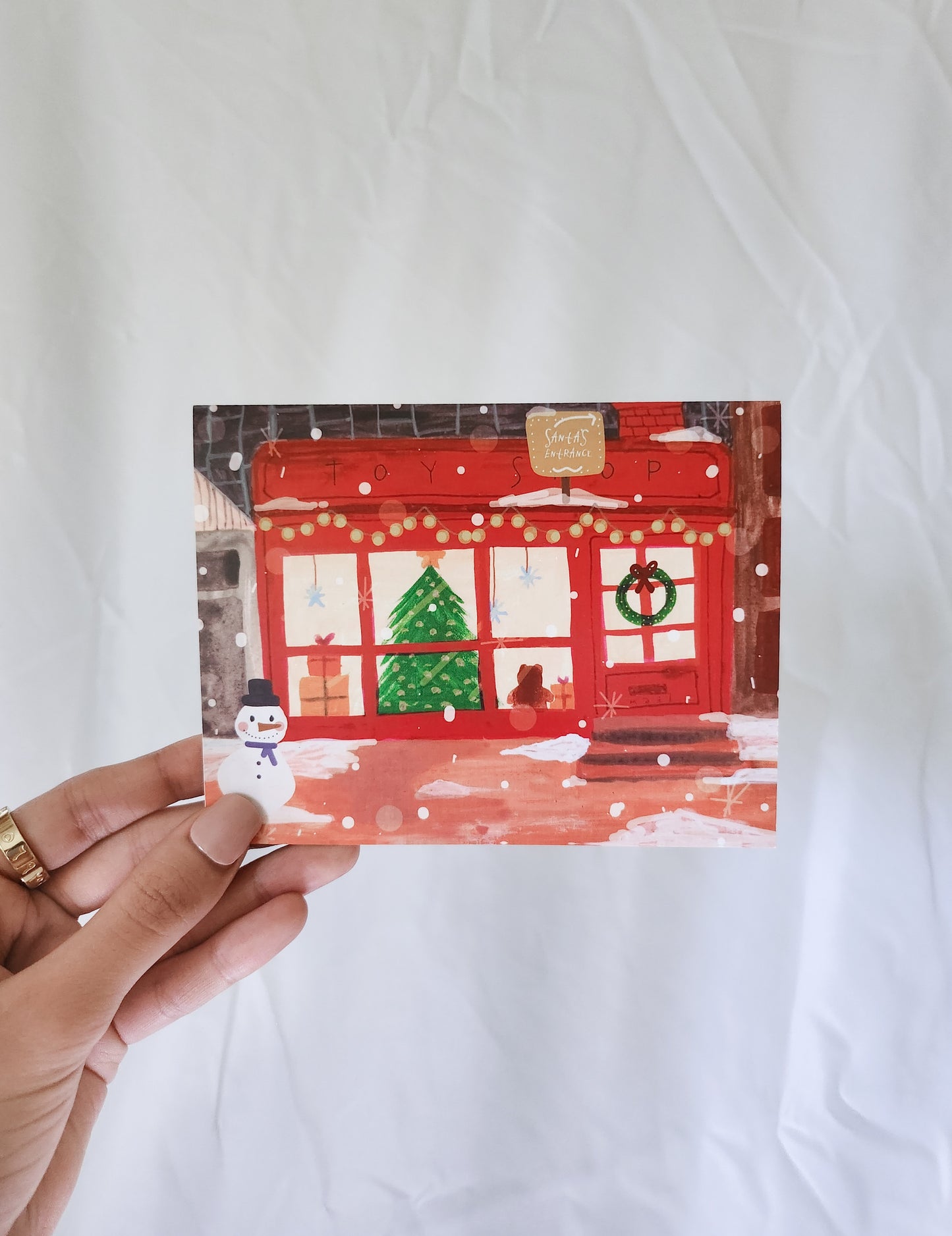 Toy Shop Holiday Greeting Card