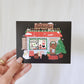 Winter Shop Greeting Card