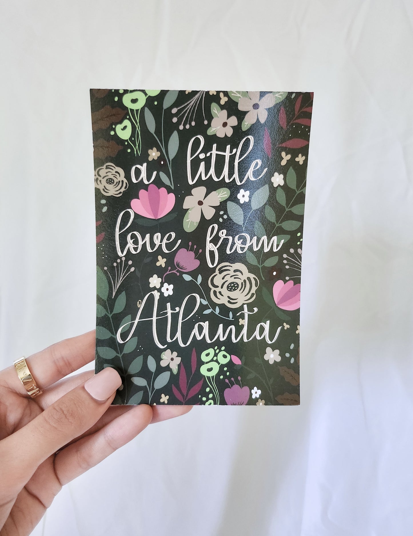 A Little Love from Atlanta Postcard