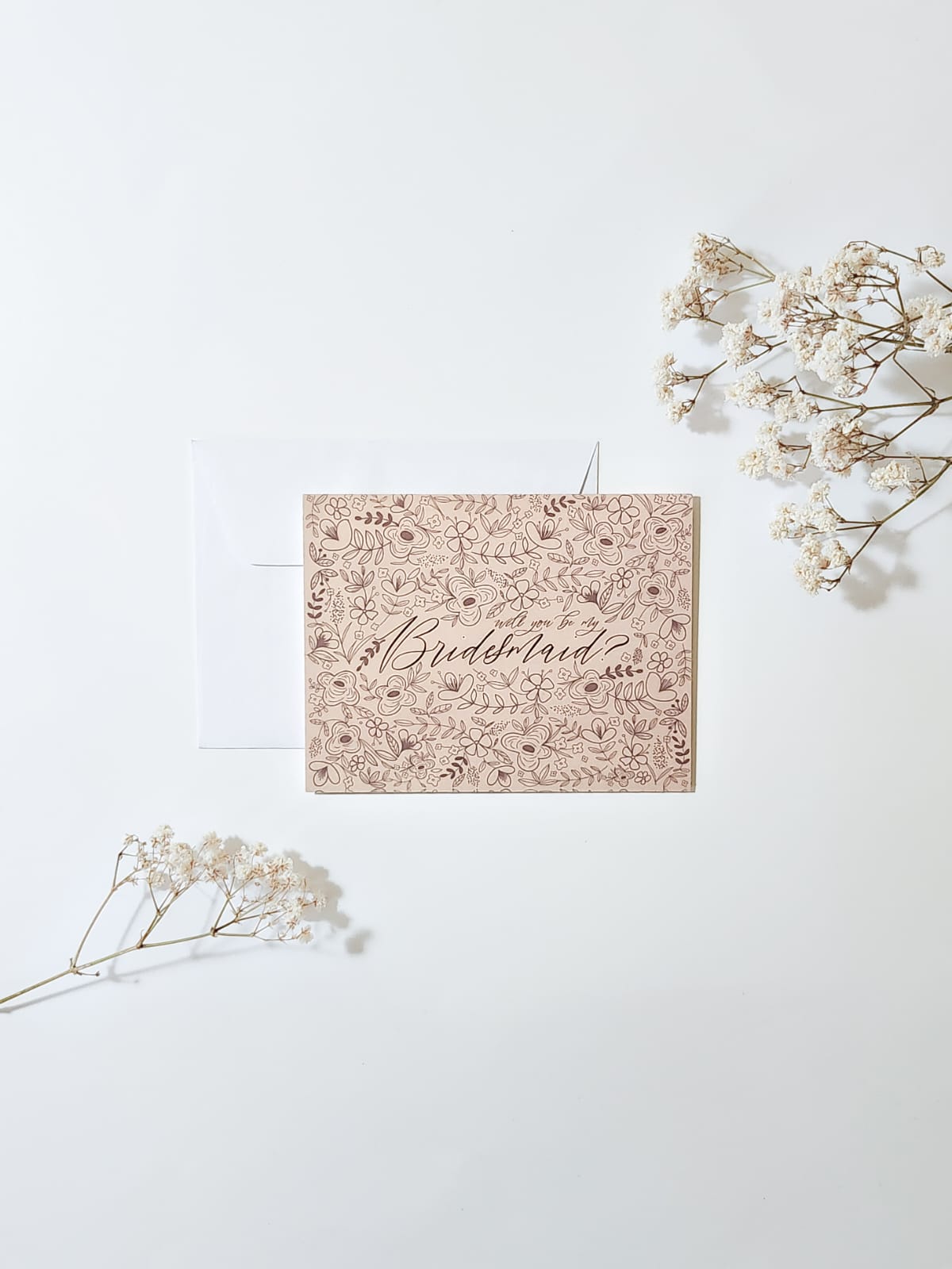 Floral Bridesmaid Proposal Cards (6 pack)