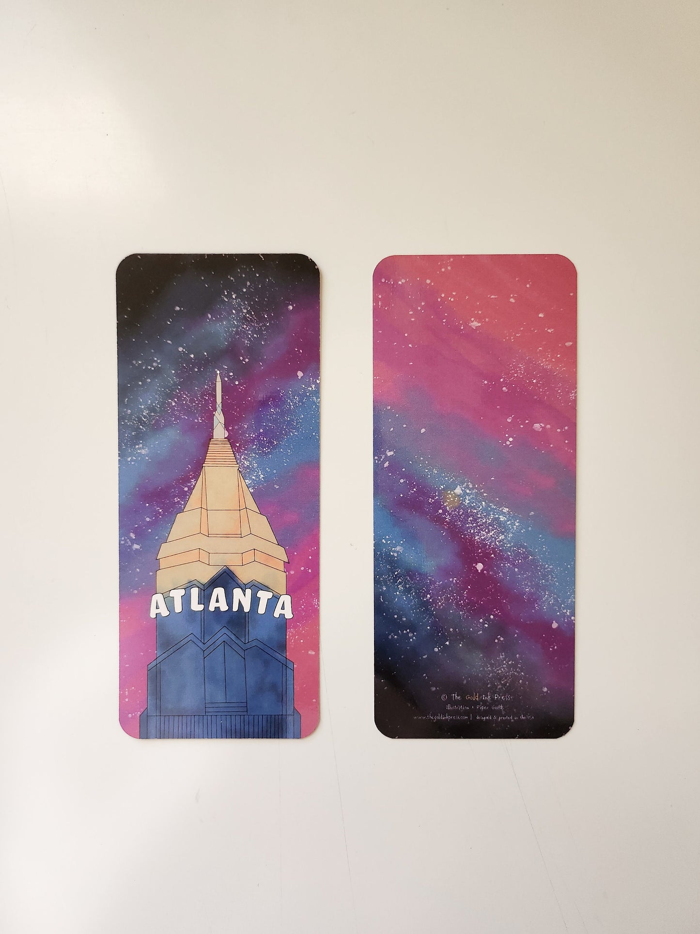 Atlanta Galaxy Bookmark, 2.5x6"