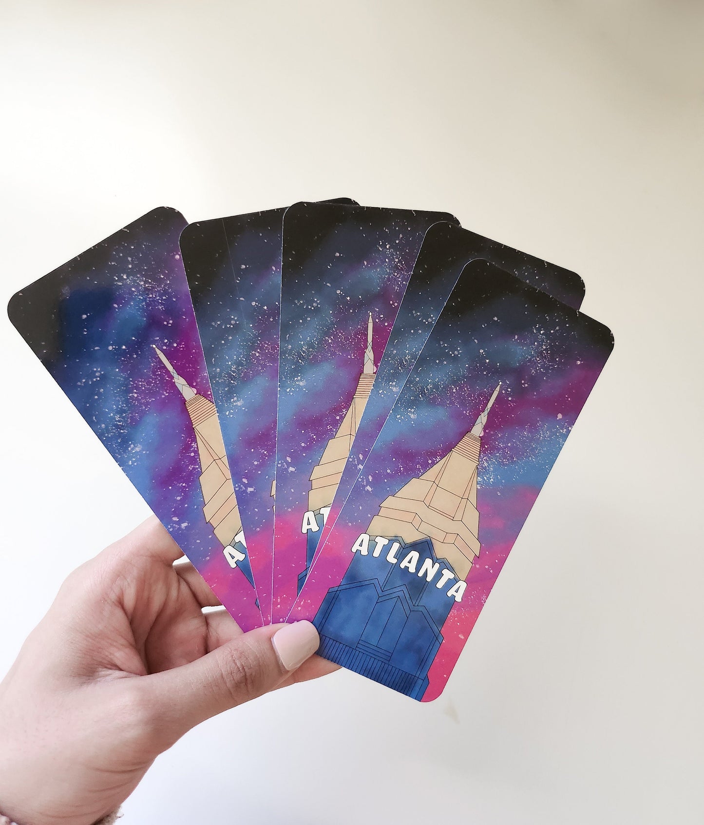 Atlanta Galaxy Bookmark, 2.5x6"