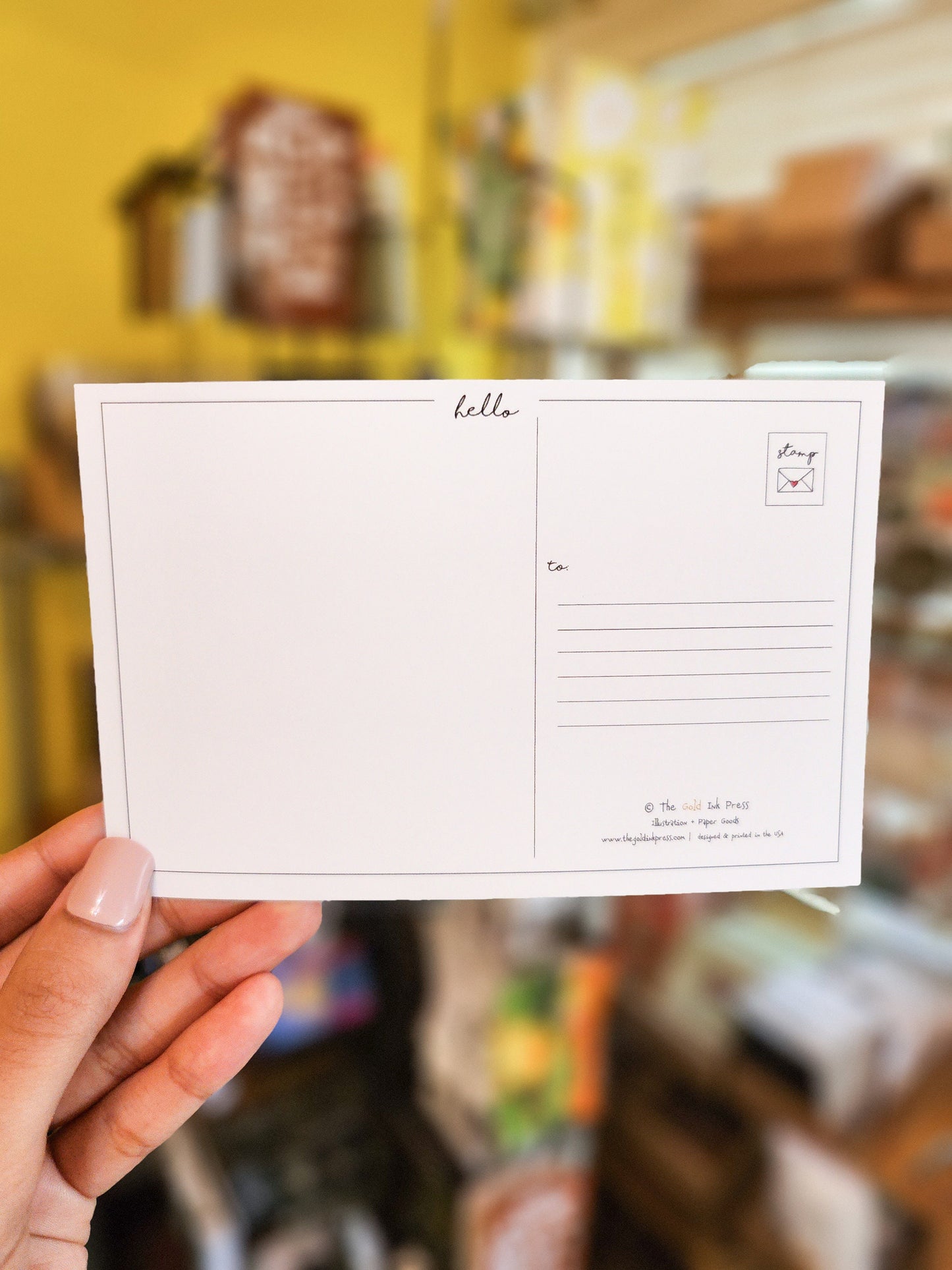 Chicago Bean Postcard