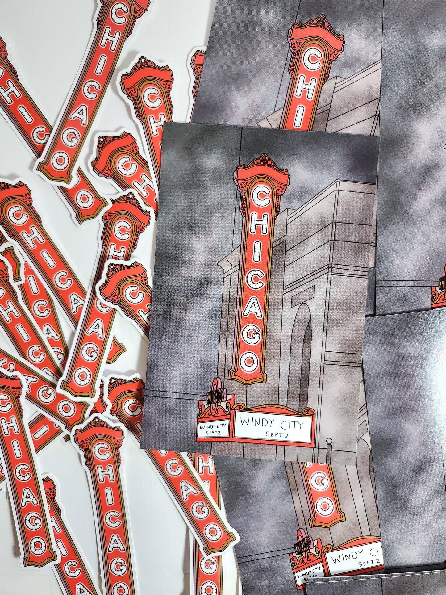 Chicago Theater Postcard