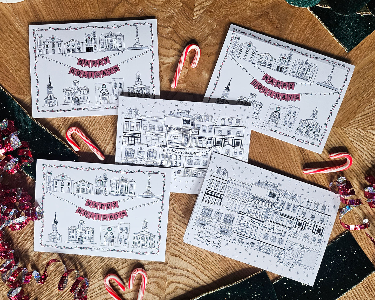 Carlisle Buildings Holiday Card