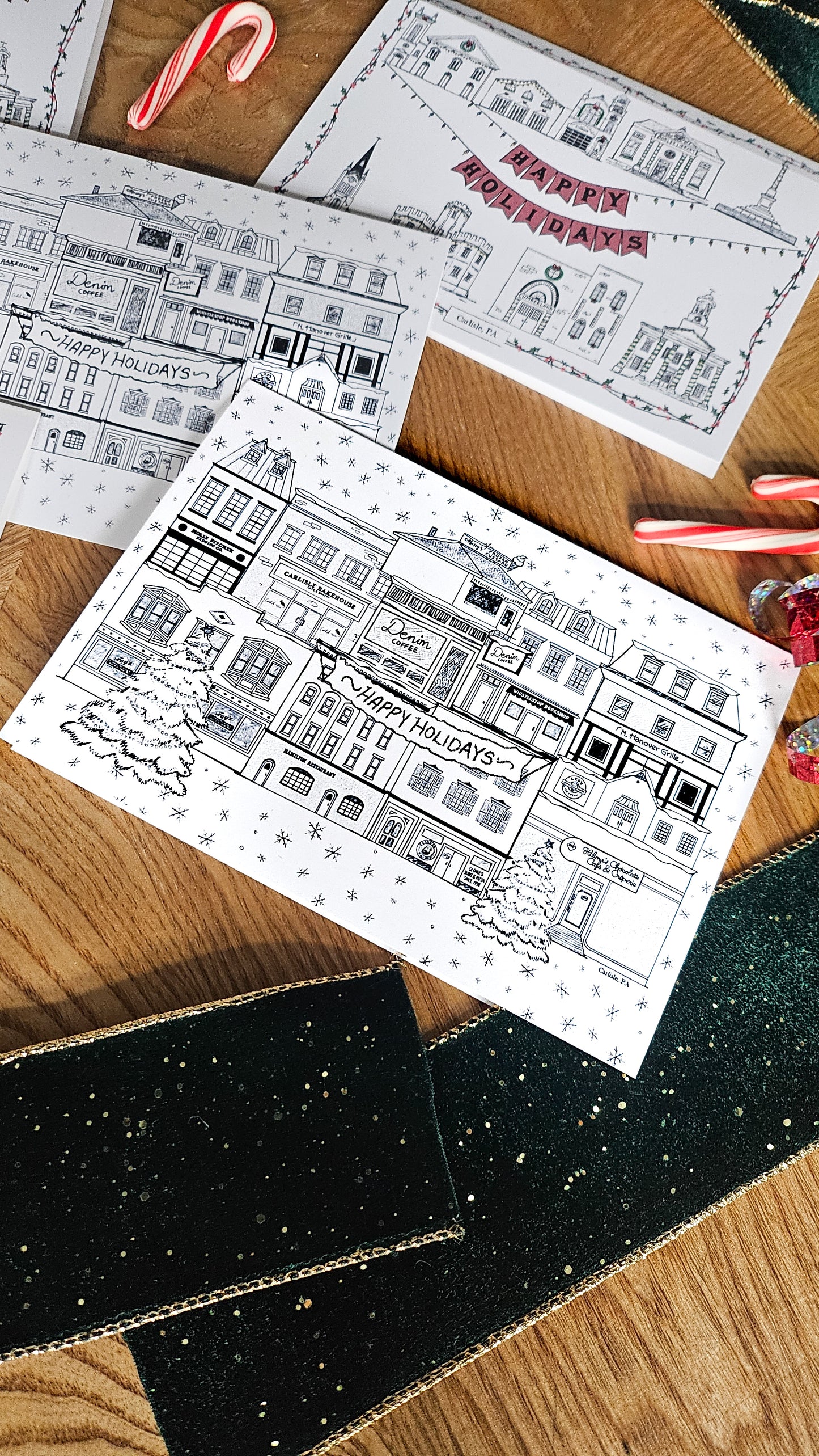 Carlisle Buildings Holiday Card