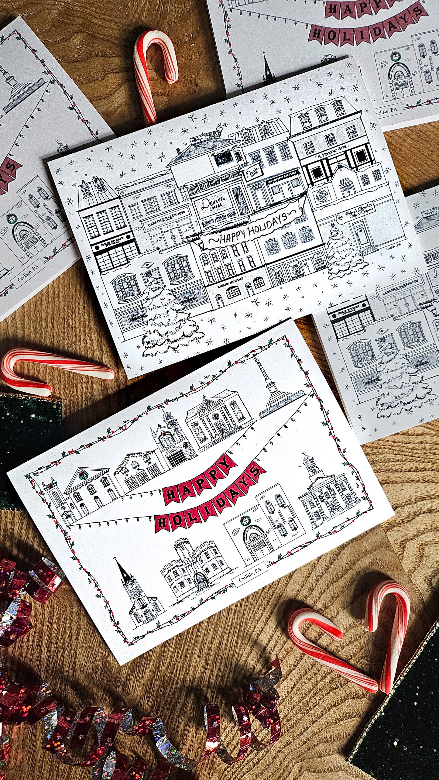 Carlisle Buildings Holiday Card