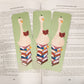 Goose on a Stack of Books- Illustrated Bookmark, 5.5x17.5 cm