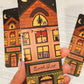 Bookshop Illustration Bookmark, 5.5x17.5 cm