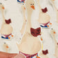 Goose Reading Sticker, 1.4x3.3in | Book Lovers