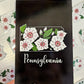 Pennsylvania State Flower Postcard