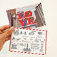 Philadelphia LOVE Holiday Postcard