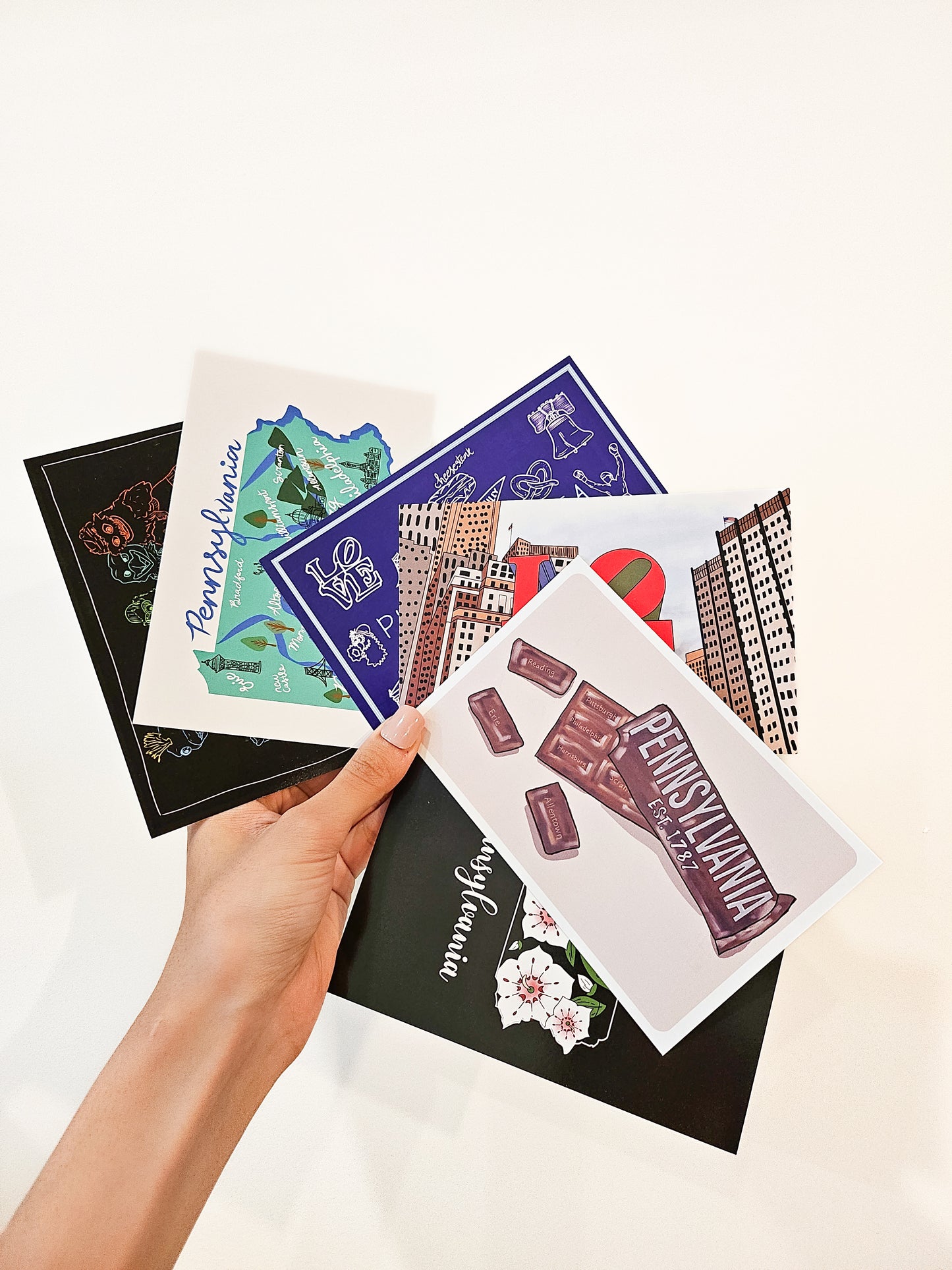 Philadelphia LOVE Postcard