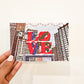 Philadelphia LOVE Holiday Postcard