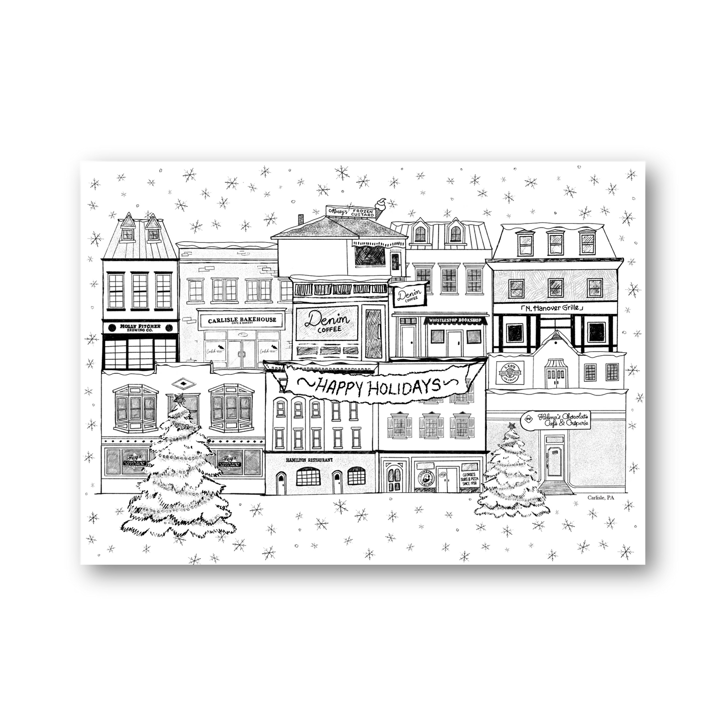 Carlisle Shops Holiday Card