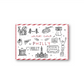 Philadelphia Holiday Icons Postcard