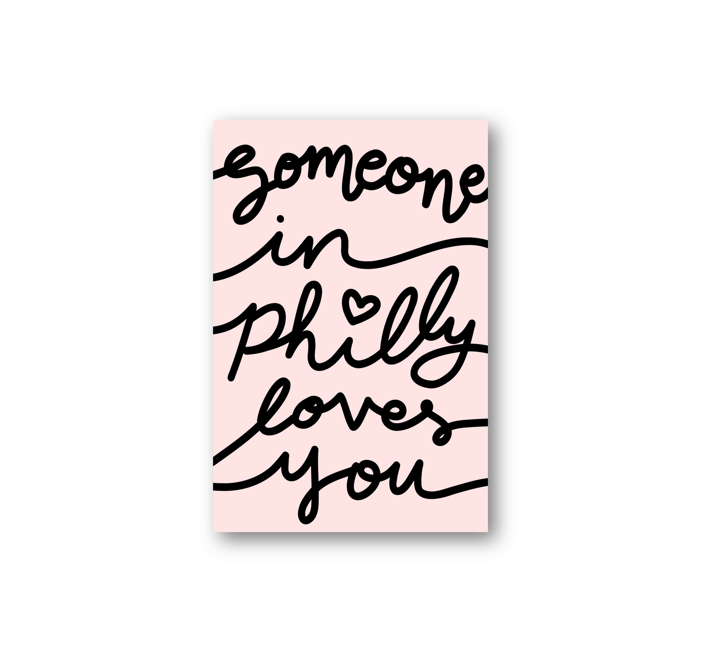 Someone in Philly Loves You, Postcard