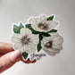 Georgia Flower Sticker, Vinyl, 3 x 3 in | Cherokee Rose